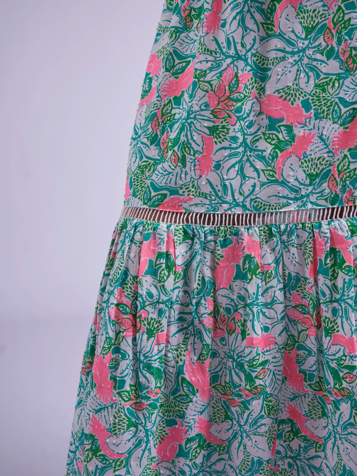 'MISHA' DRESS IN PINK PARROT