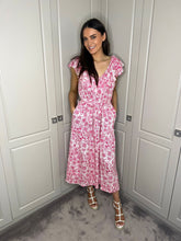Load image into Gallery viewer, ‘CORA’ DRESS, PINK LACE (Viscose EcoVero)
