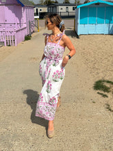 Load image into Gallery viewer, ‘SHORE’ DRESS IN PINK THISTLE (Fully lined)
