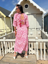 Load image into Gallery viewer, ‘ASH’ DRESS, PINK LACE (Viscose EcoVero)
