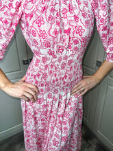 Load image into Gallery viewer, ‘ASH’ DRESS, PINK LACE (ECOVERO)

