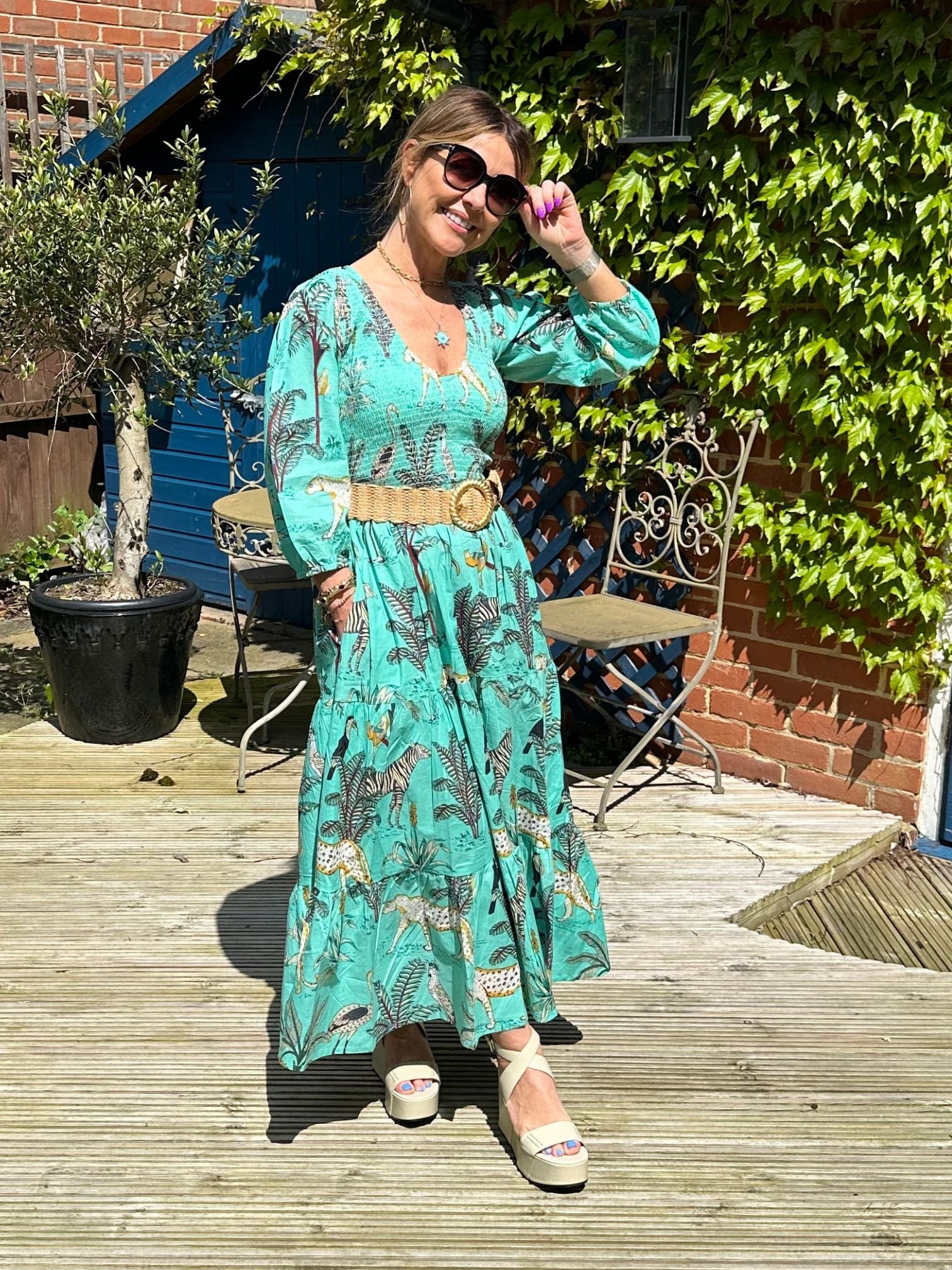 Jungle midi clearance dress spell