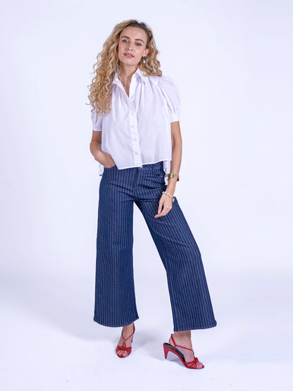 'PADDINGTON' BLOUSE IN WHITE