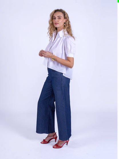 'PADDINGTON' BLOUSE IN WHITE