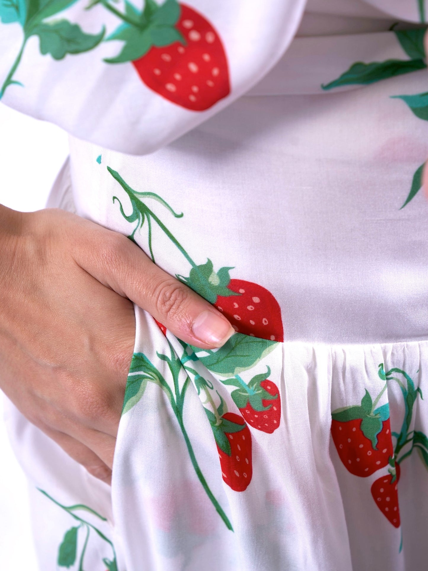 'PADDINGTON' SKIRT IN STRAWBERRY