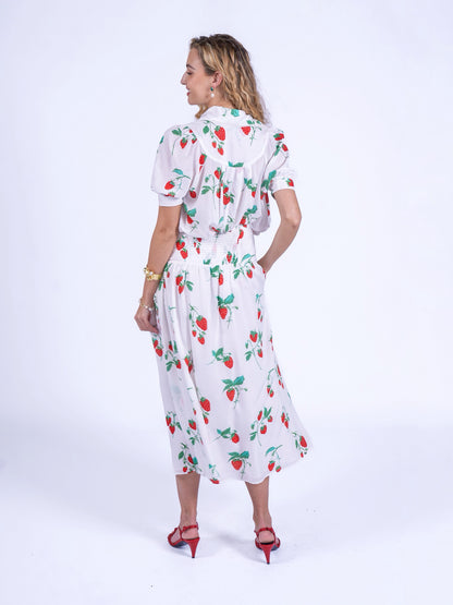 'PADDINGTON' SKIRT IN STRAWBERRY