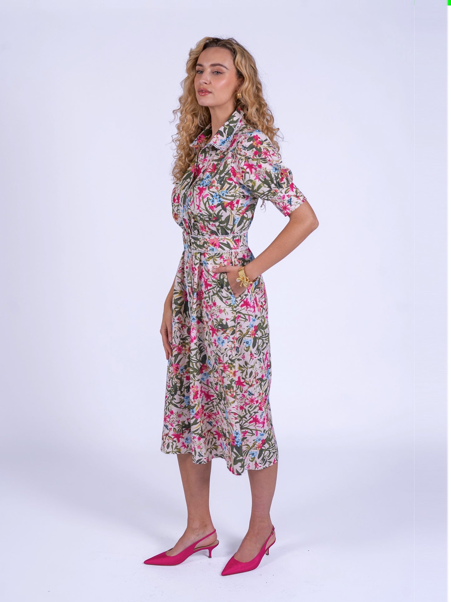 'SYDNEY' DRESS IN BOTANICAL