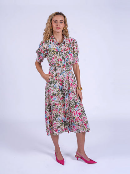 'SYDNEY' DRESS IN BOTANICAL