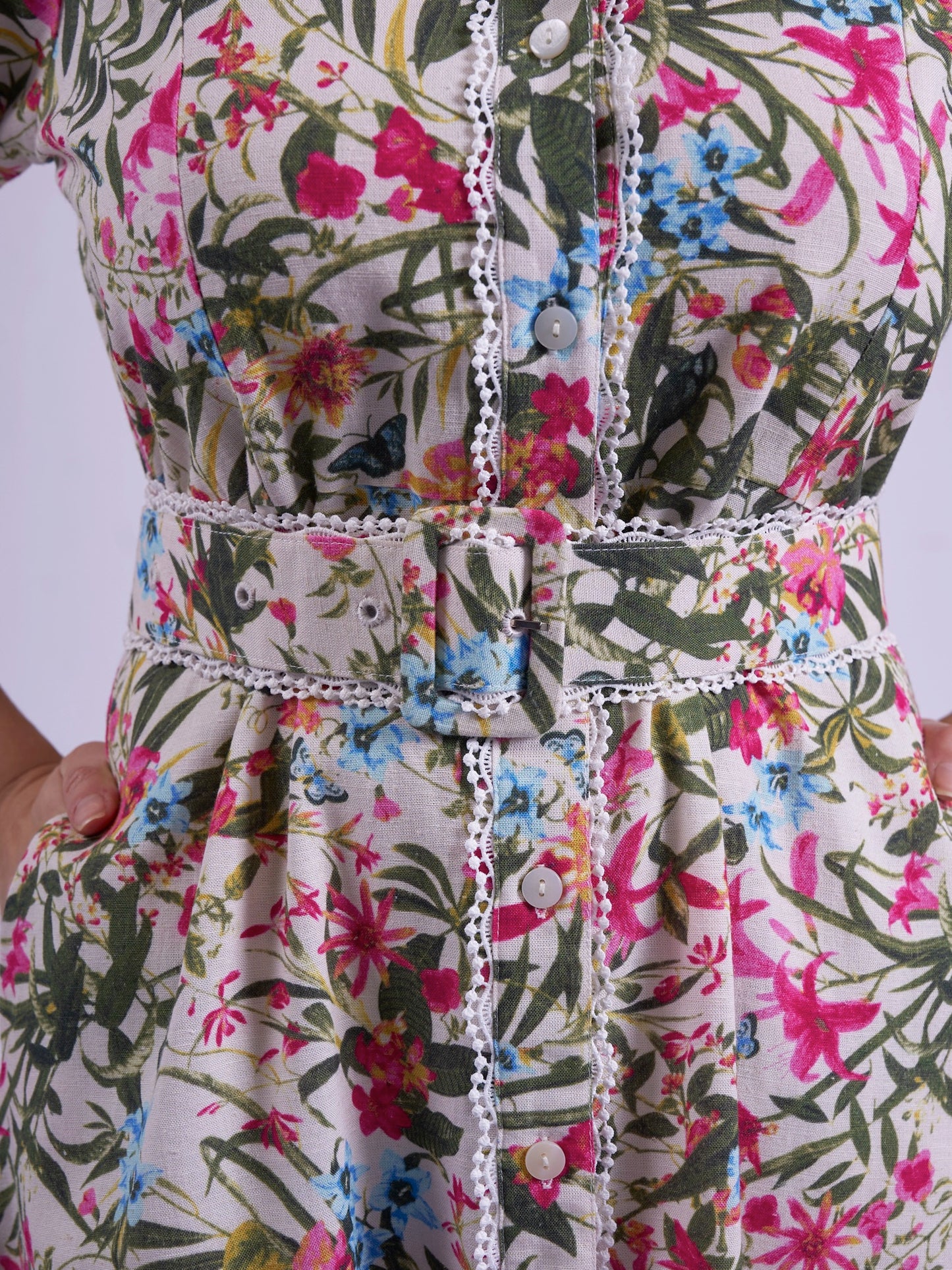 'SYDNEY' DRESS IN BOTANICAL