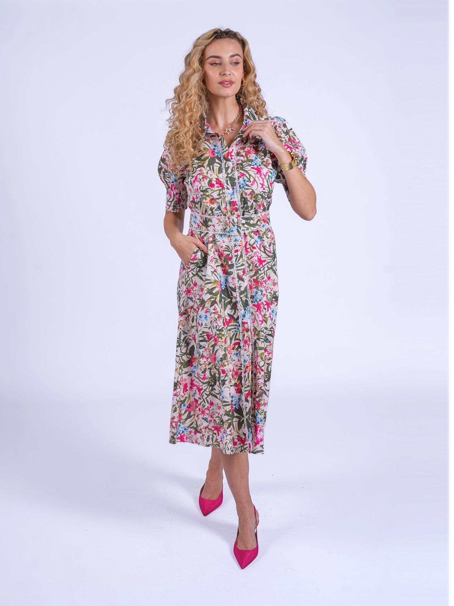 'SYDNEY' DRESS IN BOTANICAL