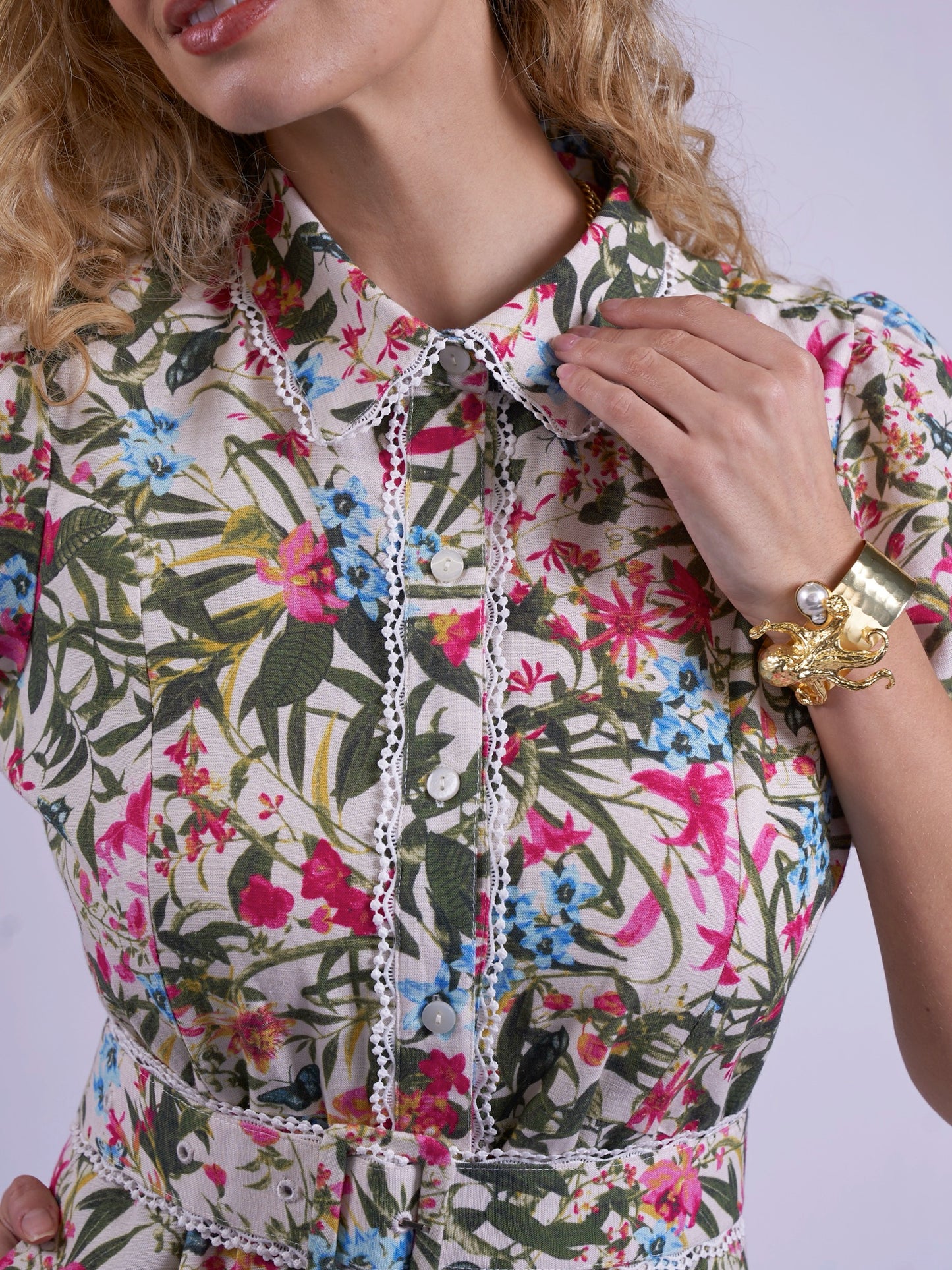 'SYDNEY' DRESS IN BOTANICAL