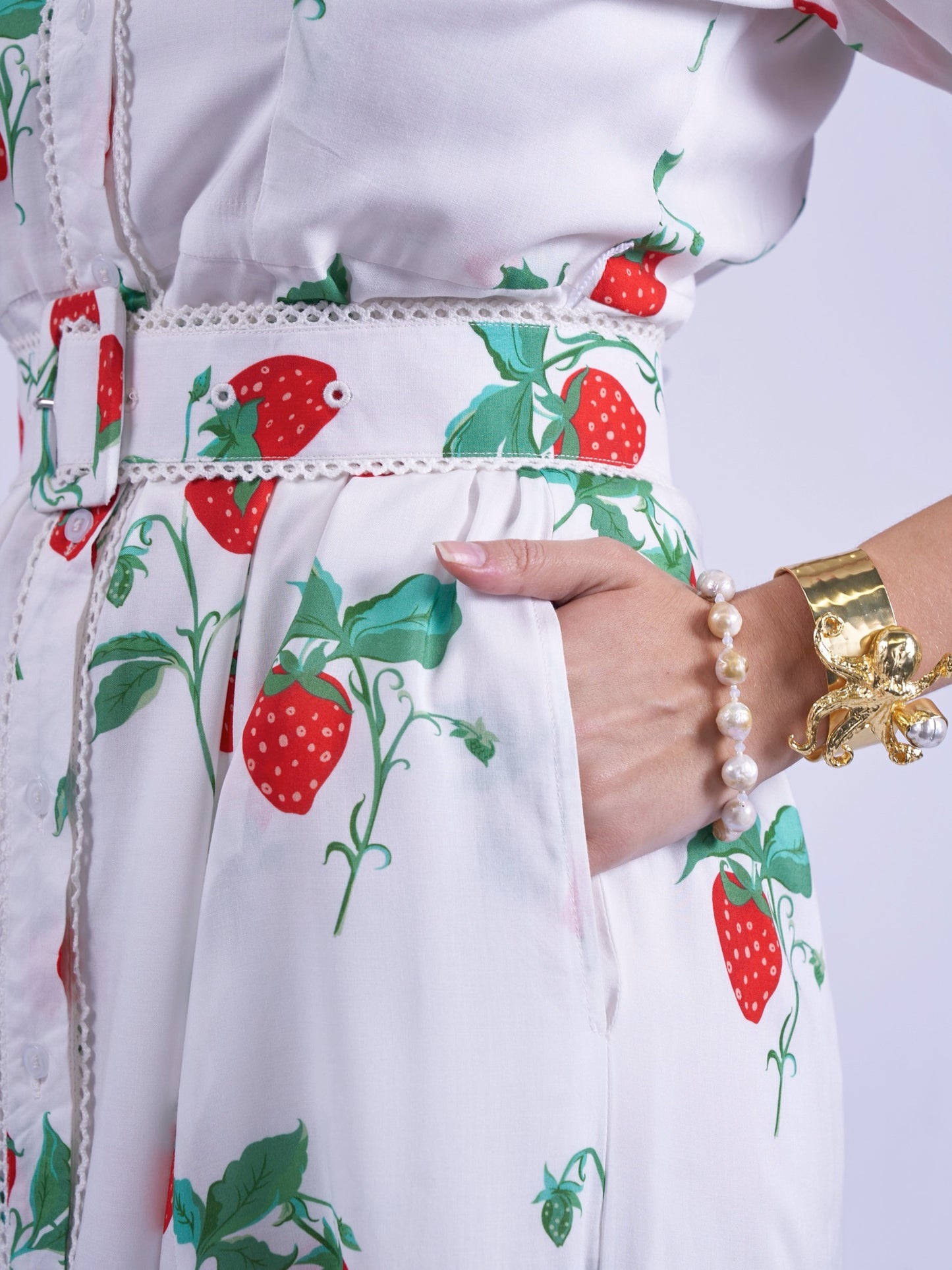 'SYDNEY' DRESS IN STRAWBERRY