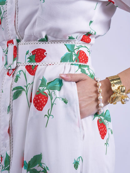 'SYDNEY' DRESS IN STRAWBERRY