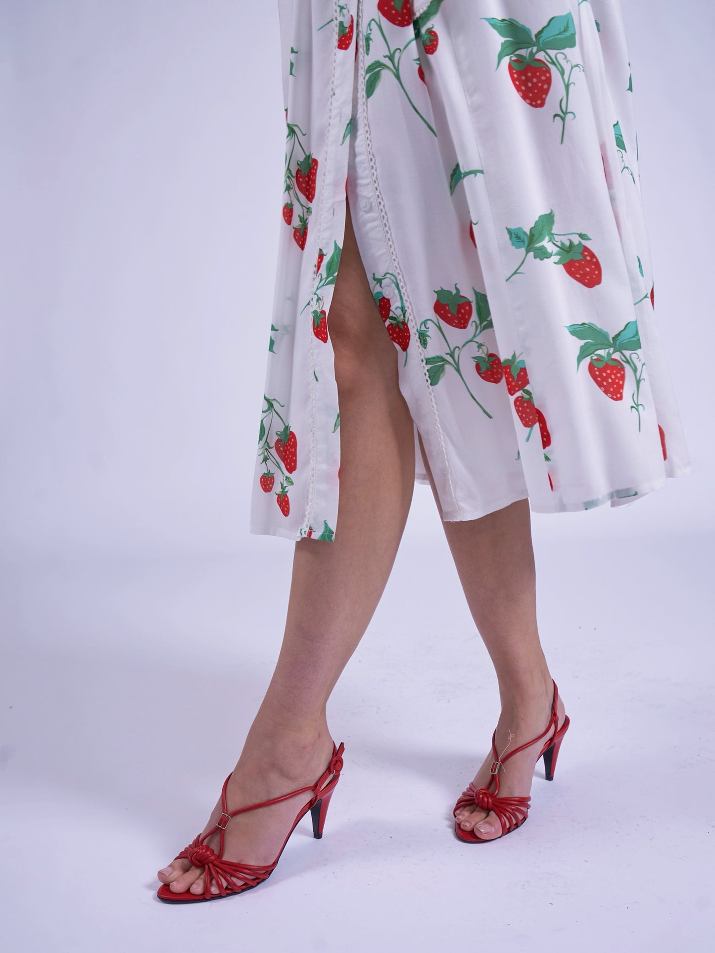 'SYDNEY' DRESS IN STRAWBERRY