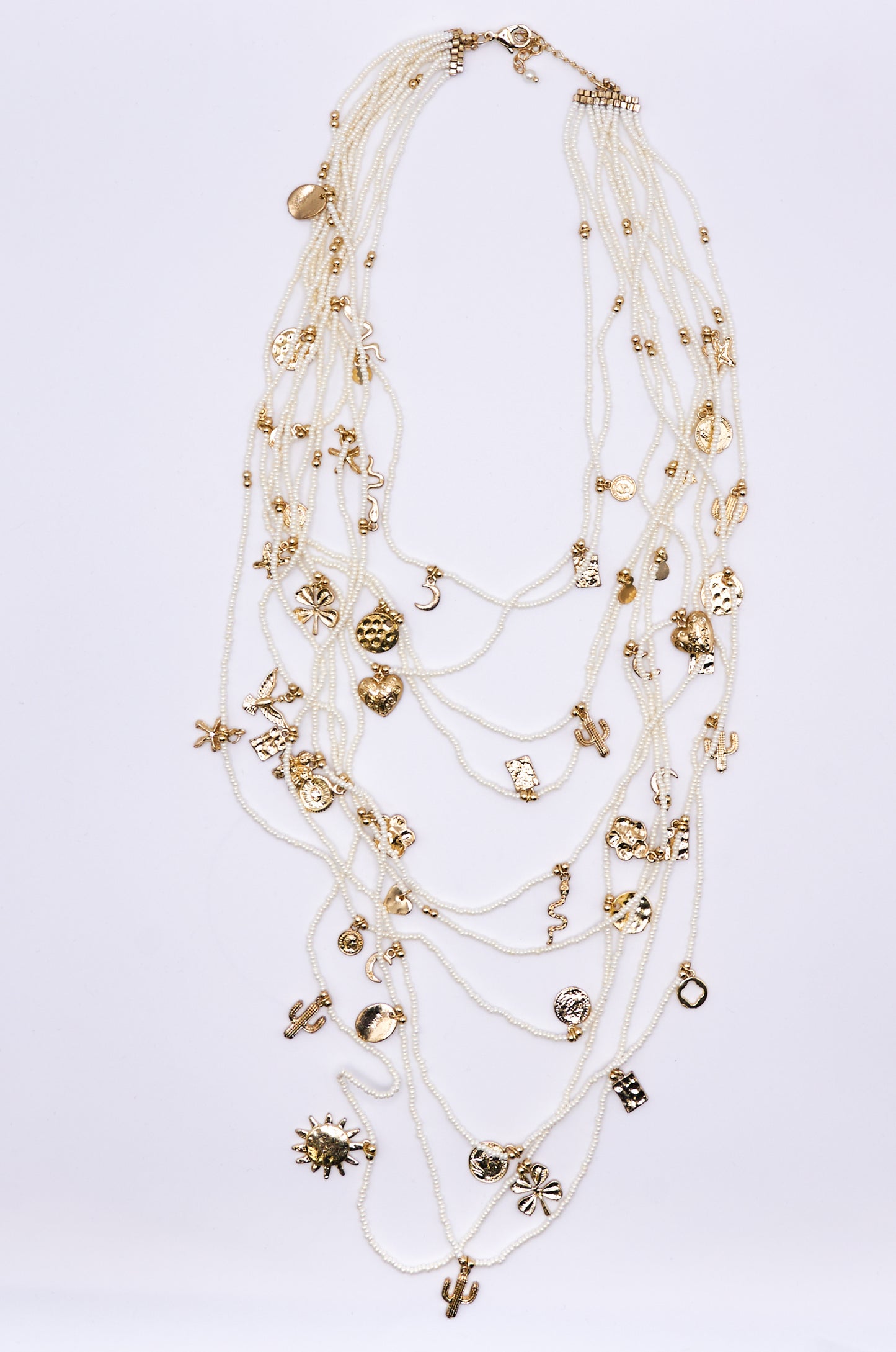 THE TEN ROW NECKLACE