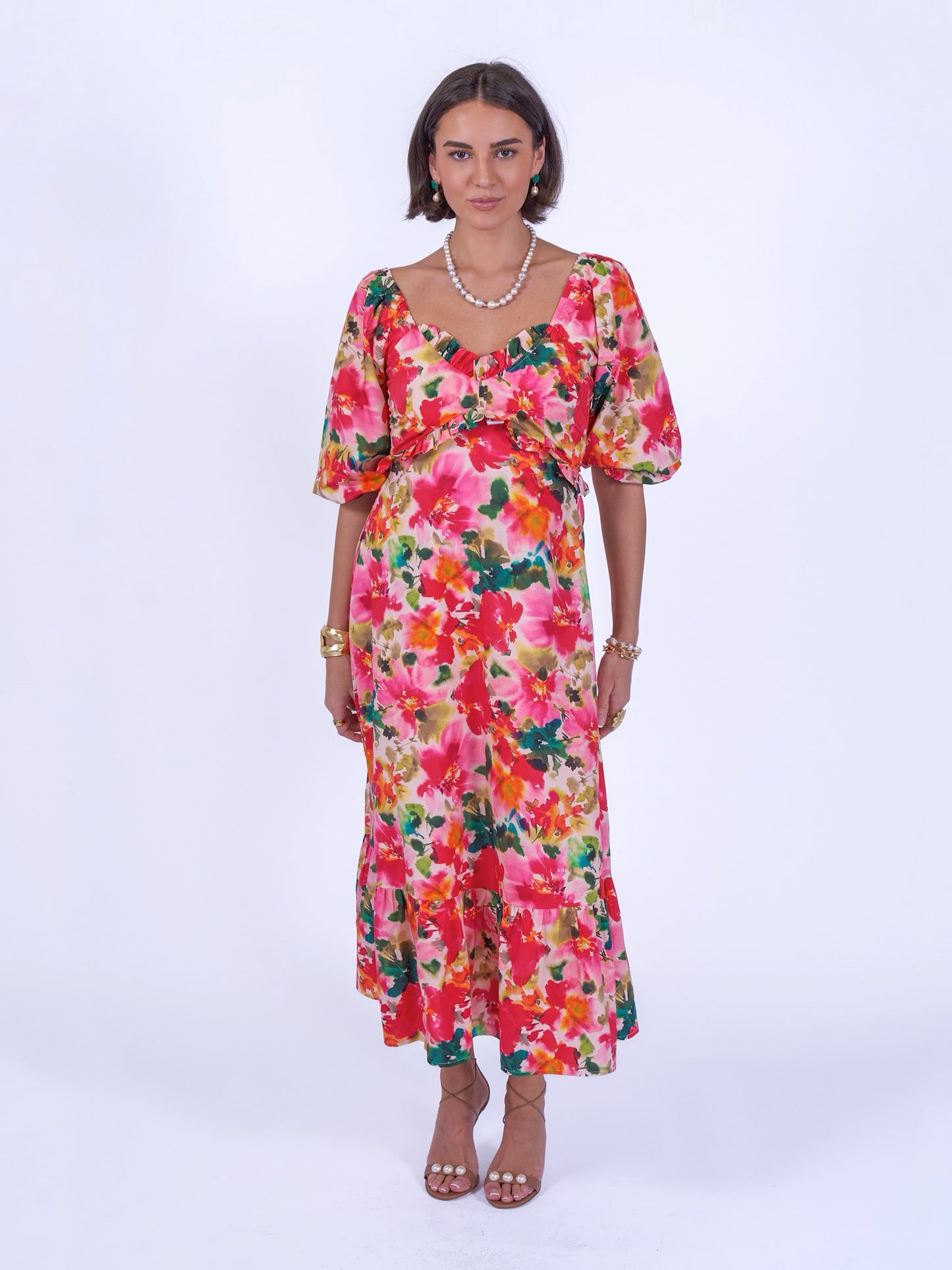 'UNIVERSE' DRESS IN SUMMER BOUQUET