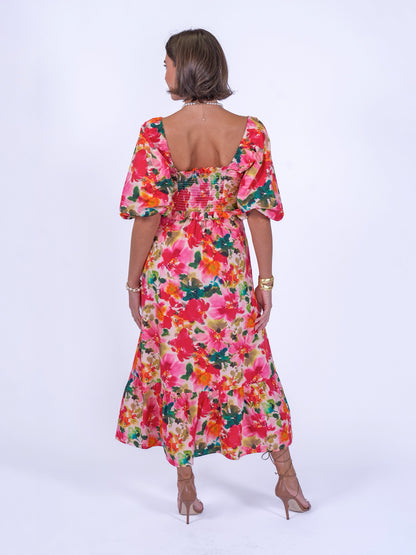 'UNIVERSE' DRESS IN SUMMER BOUQUET