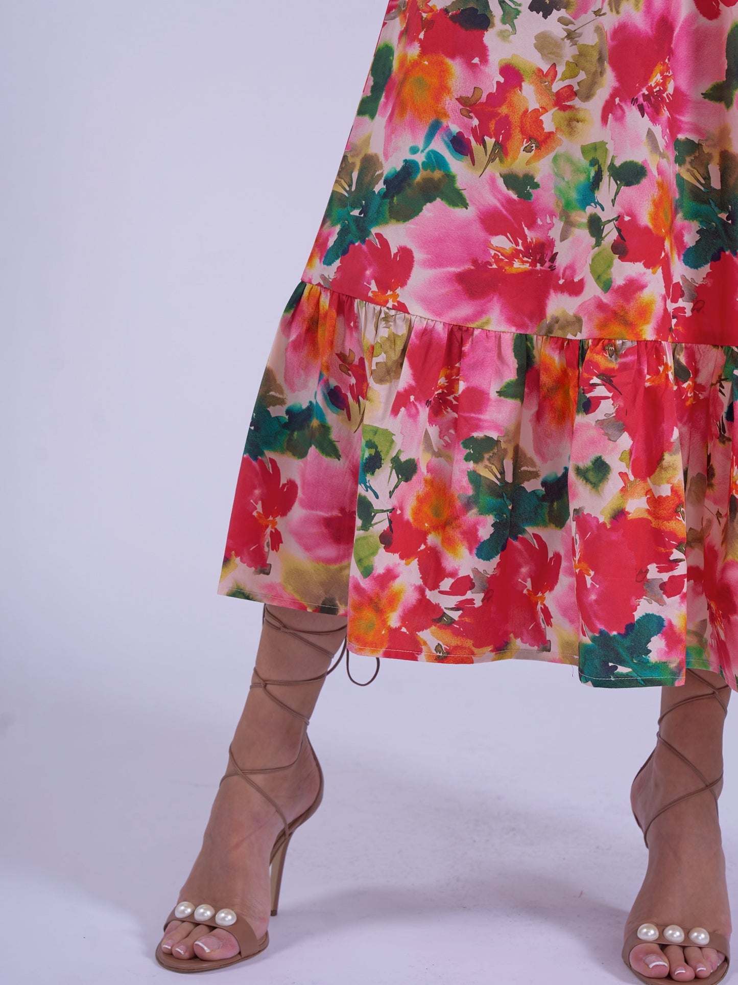 'UNIVERSE' DRESS IN SUMMER BOUQUET