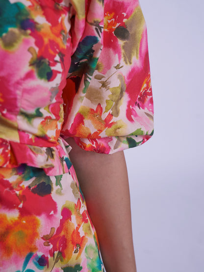 'UNIVERSE' DRESS IN SUMMER BOUQUET