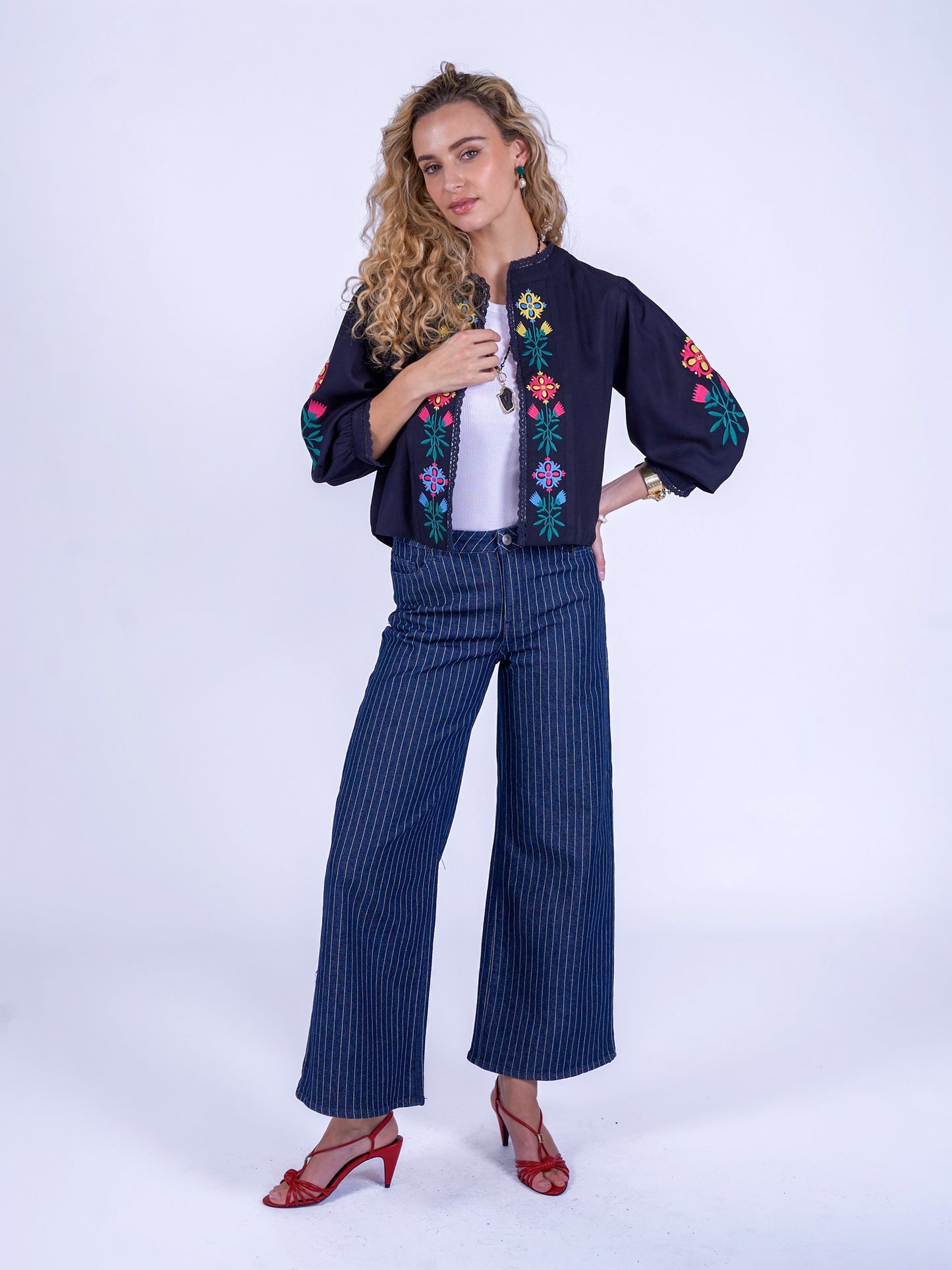 'MUSE' JACKET IN BLACK