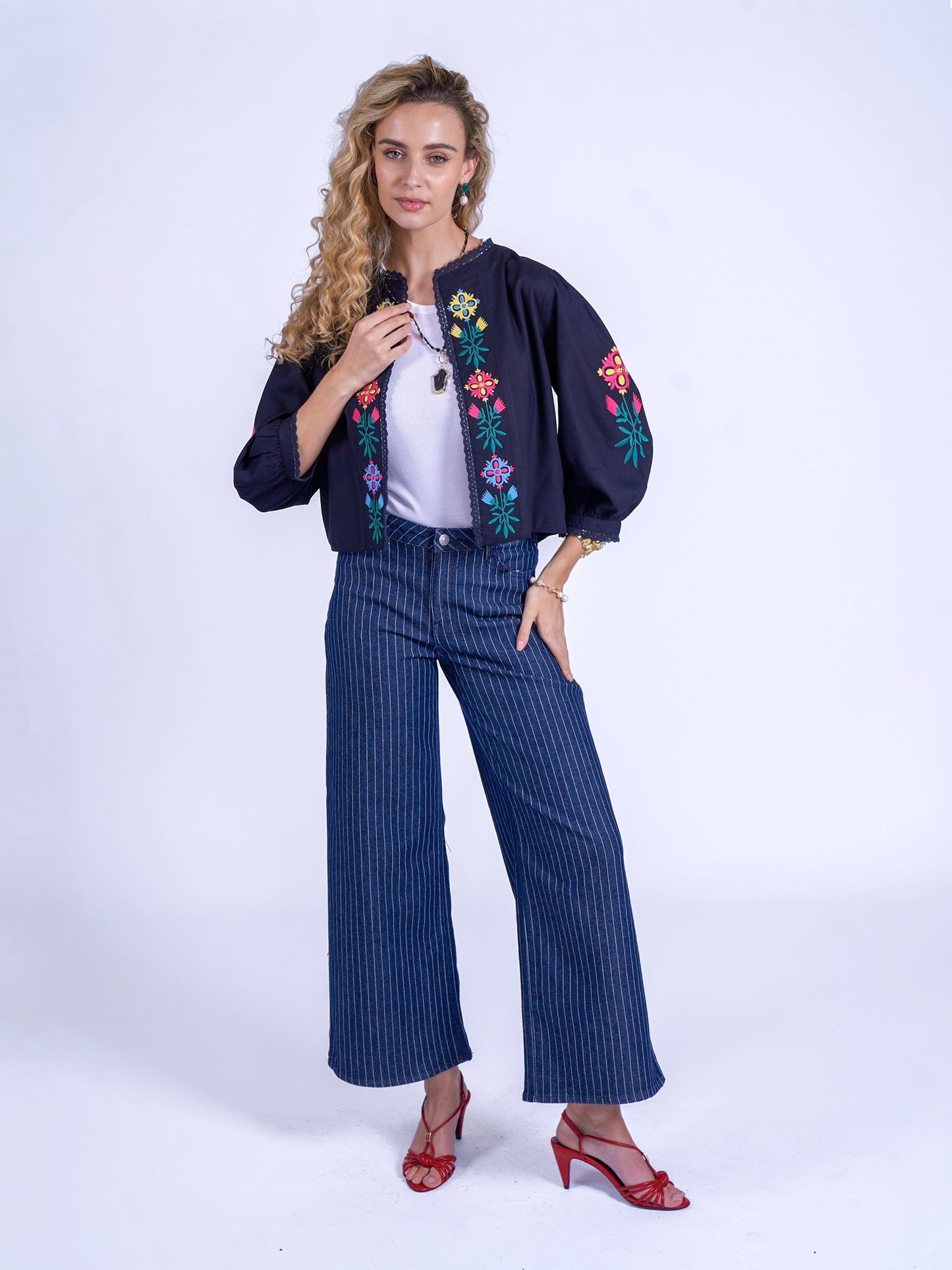 'MUSE' JACKET IN BLACK