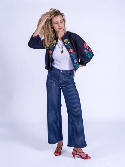 'MUSE' JACKET IN BLACK