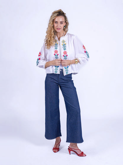 'MUSE' JACKET IN WHITE