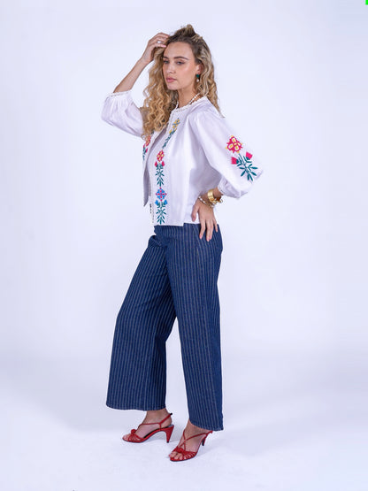 'MUSE' JACKET IN WHITE