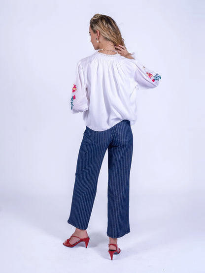 'MUSE' JACKET IN WHITE