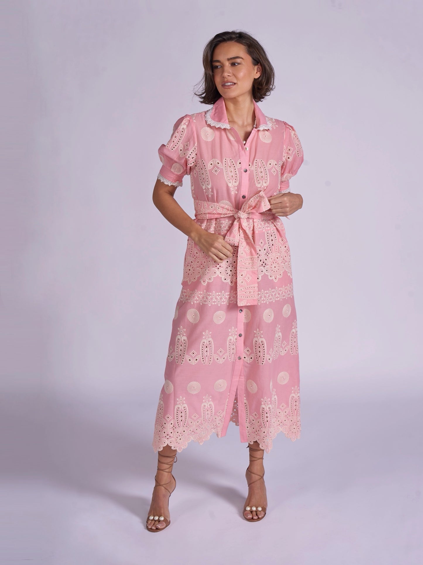 'SANI' MAXI DRESS IN PINK