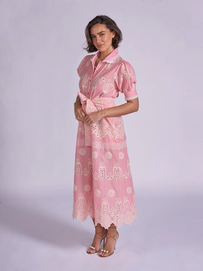 'SANI' MAXI DRESS IN PINK