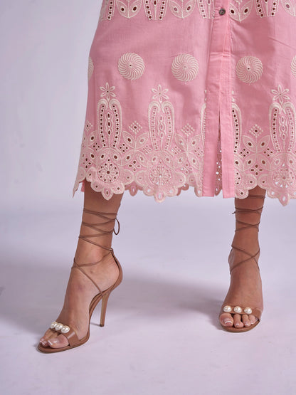 'SANI' MAXI DRESS IN PINK