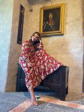 Load image into Gallery viewer, ‘DESTINY’ DRESS IN PAISLEY ROUGE
